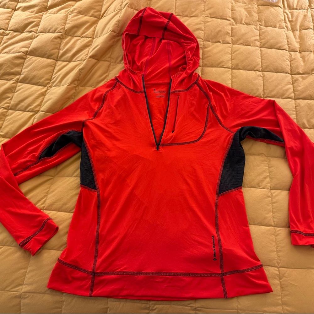 Black Diamond Fiery Red Outdoor Jacket